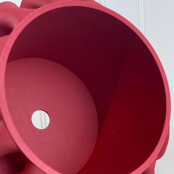 Modern Indoor Flower Pot w/ Drainage Tray, Xiomu Planter Pot - Picture 4 of 9